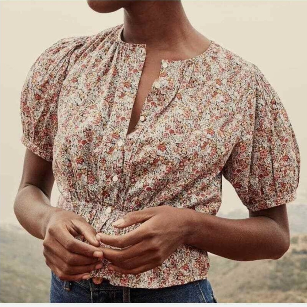 Doen Floral Blouse - Pink and tan

Netta top - Picture 7 of 7